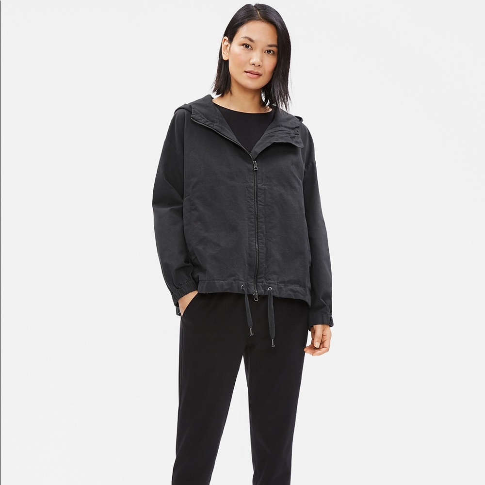 NWT Eileen Fisher Sueded Organic Hemp Jacket